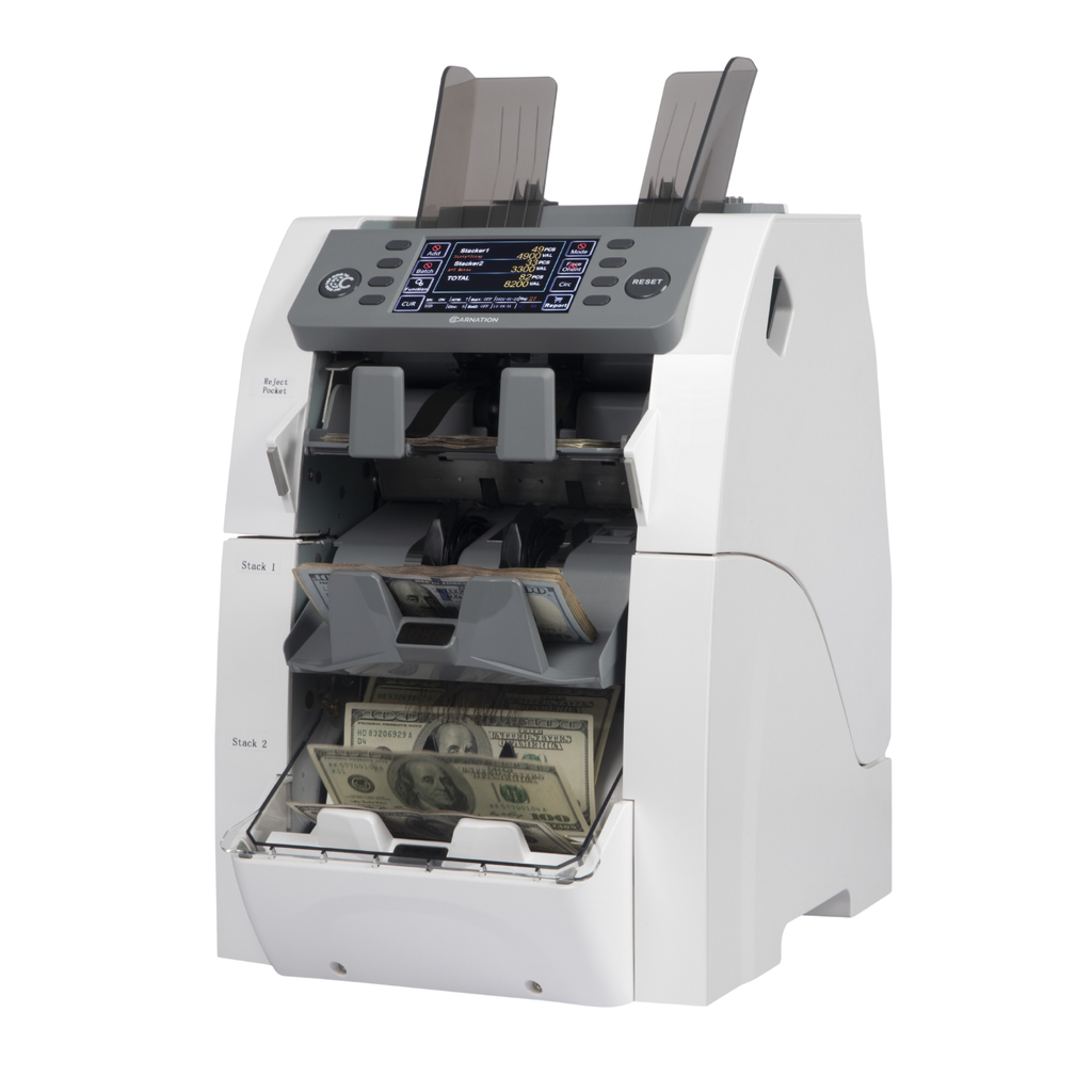 Fedpro CR2500 3 Pocket Mixed Denomination Currency Counter