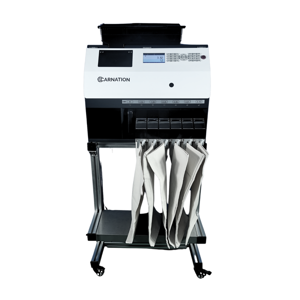 CRC600 Coin Counter & Sorter – Carnation Inc Money Handling Equipment