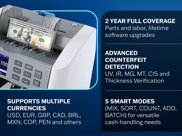 CR1450 Currency Counter And Sorter