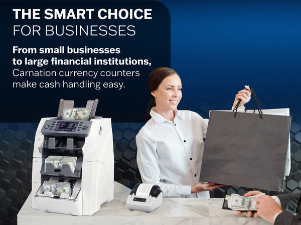 Fedpro CR2500 3 Pocket Mixed Denomination Currency Counter