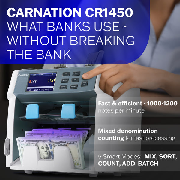 CR1450 Currency Counter And Sorter