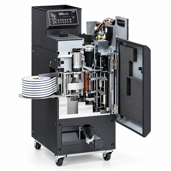Laurel LPC-3 Heavy-Duty Coin Wrapping Machine with 9,000-Coin Hopper