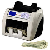 Contador de dinero de grado bancario CR2 UV MG IR con panel de pantalla táctil
