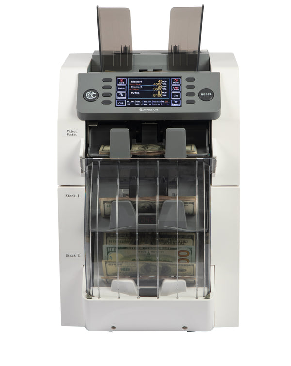 Fedpro CR2500 3 Pocket Mixed Denomination Currency Counter